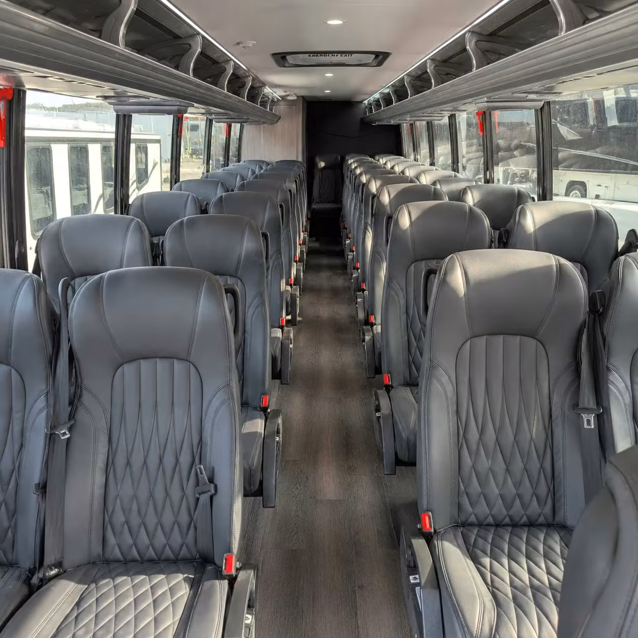 35 passenger minibus inside