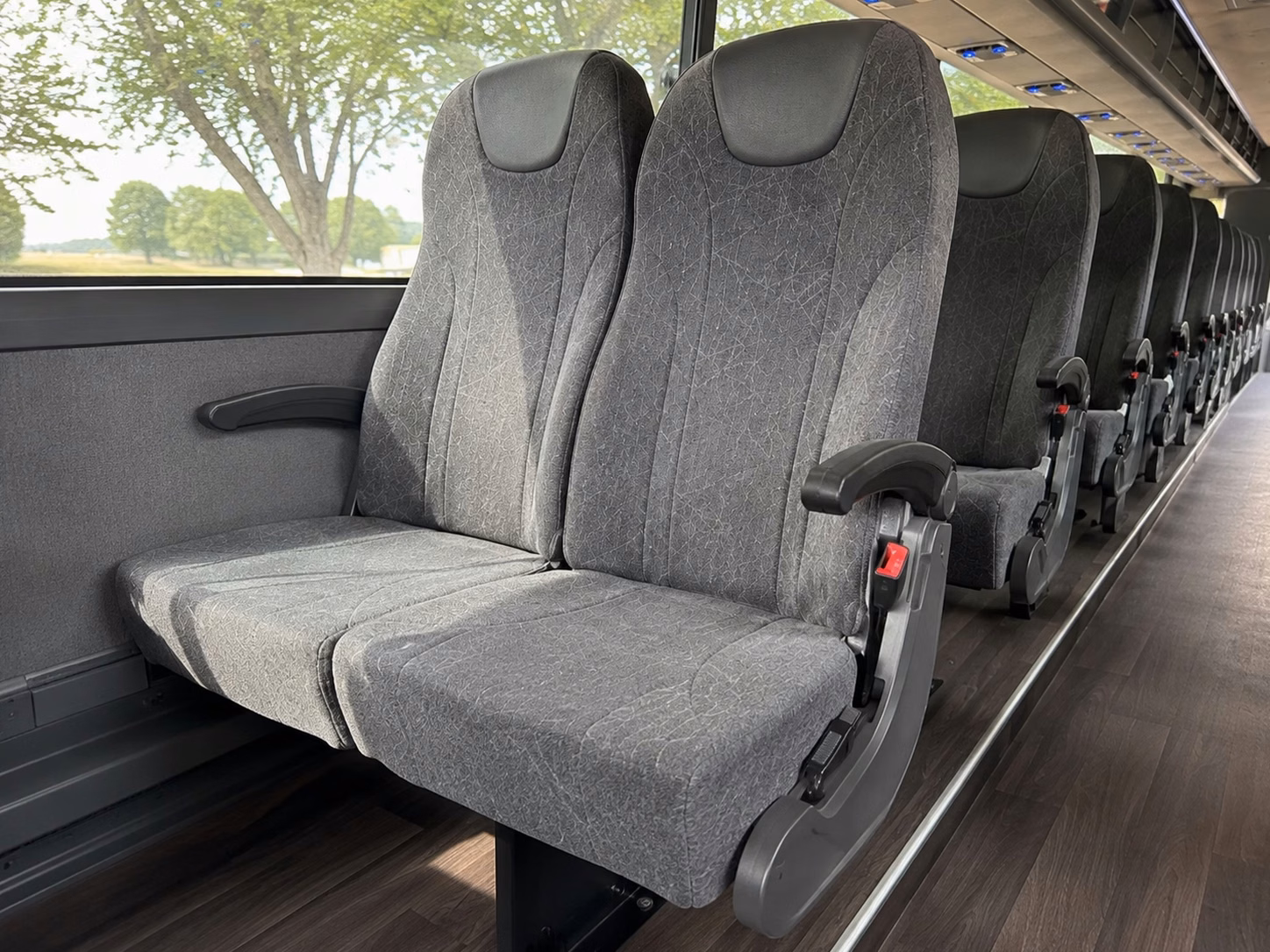 yakima charter bus interior